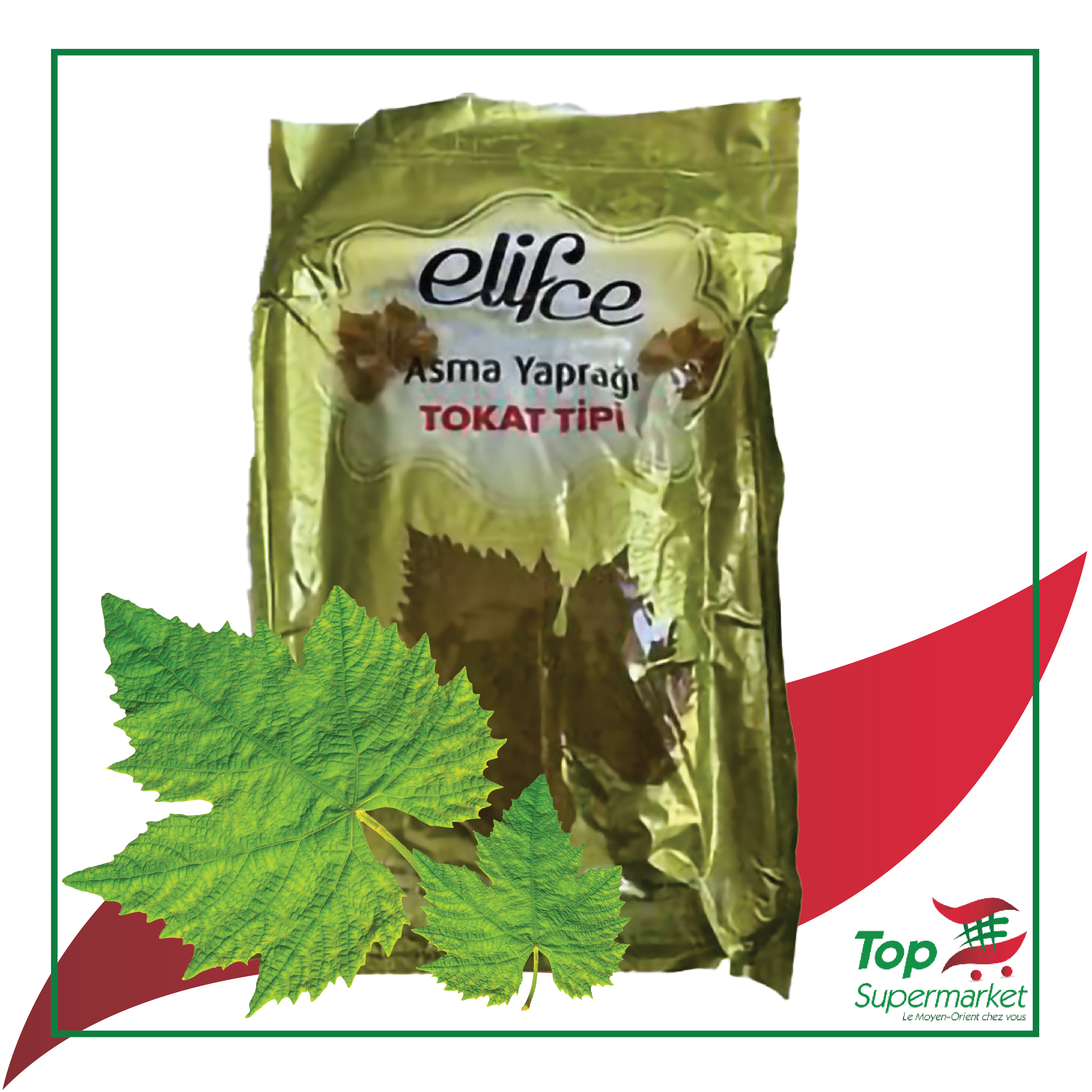 Elifce feuille de vigne 400gr